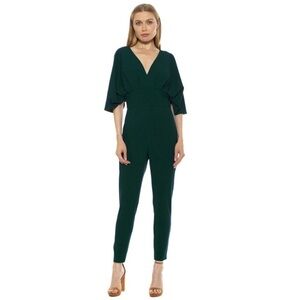 Alexia Admor | Cameron Emerald Green Jumpsuit